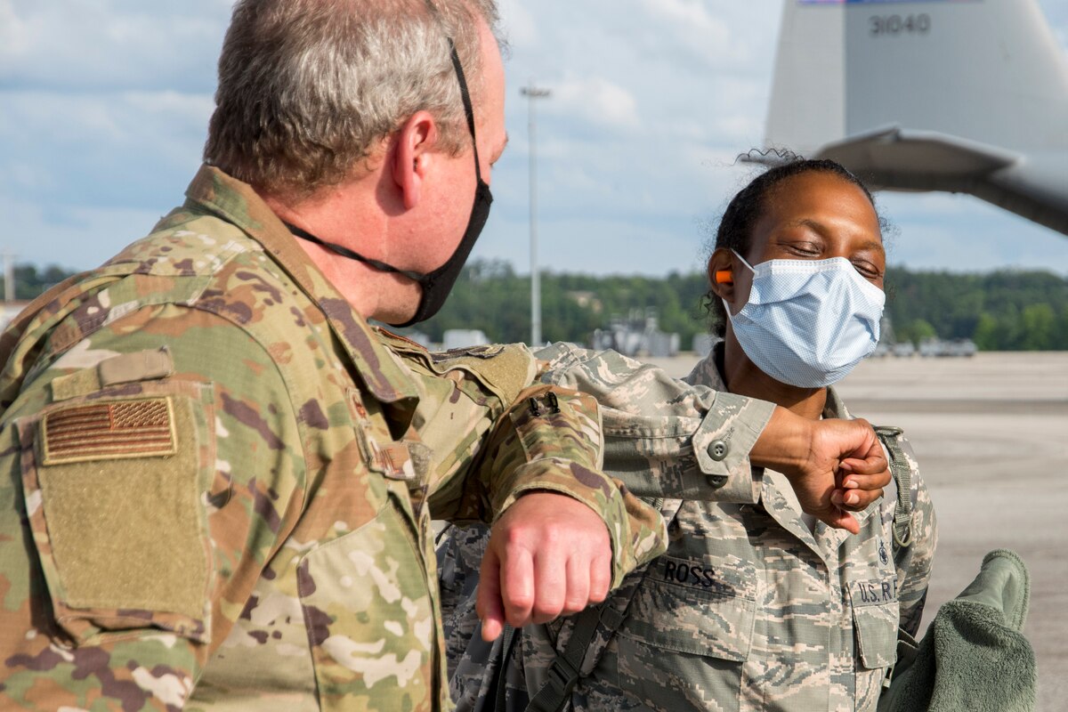Dobbins ARB nurses return home from COVID19 frontlines > Edwards Air