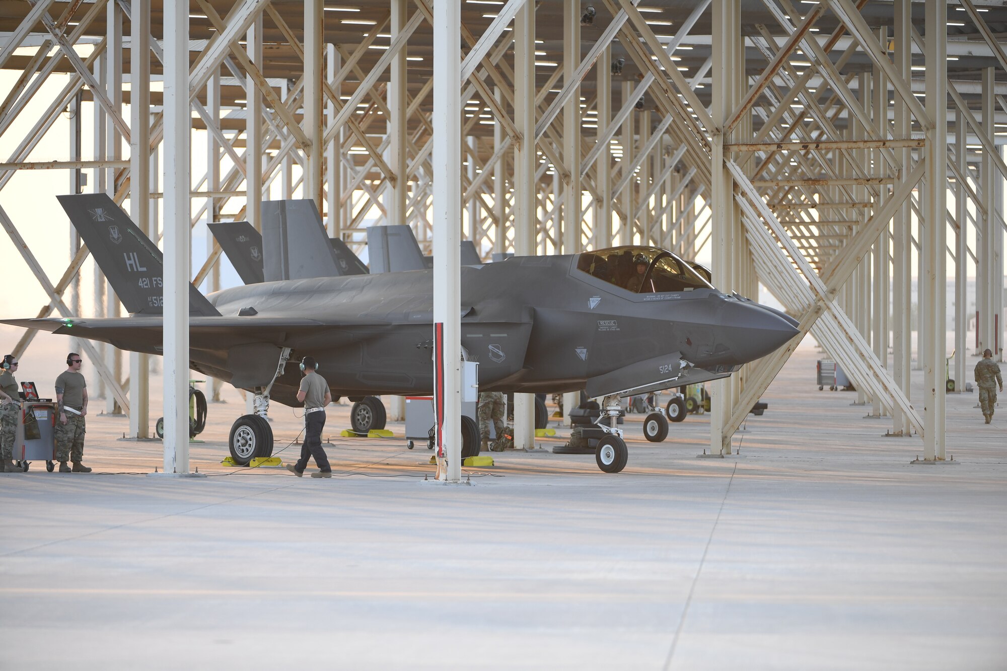 F-35 arrival ADAB