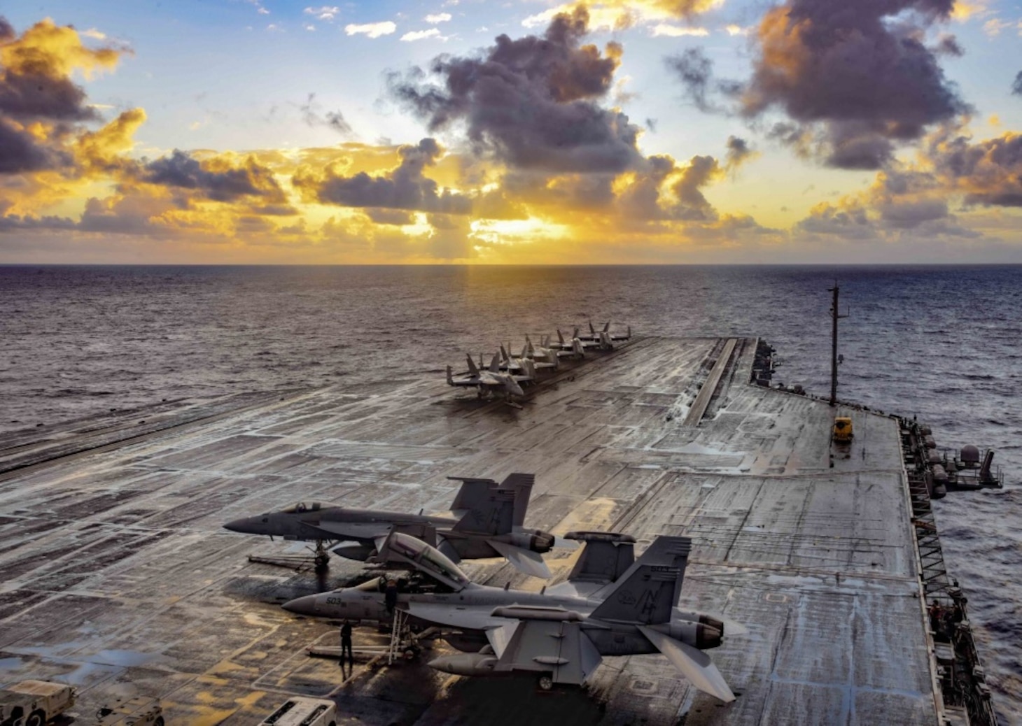 Official U.S. Navy file photo of USS Theodore Roosevelt (CVN 71).