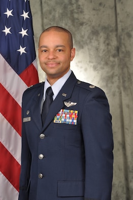 Official photo of Lieutenant Colonel Dameion Briggs in service dress uniform.