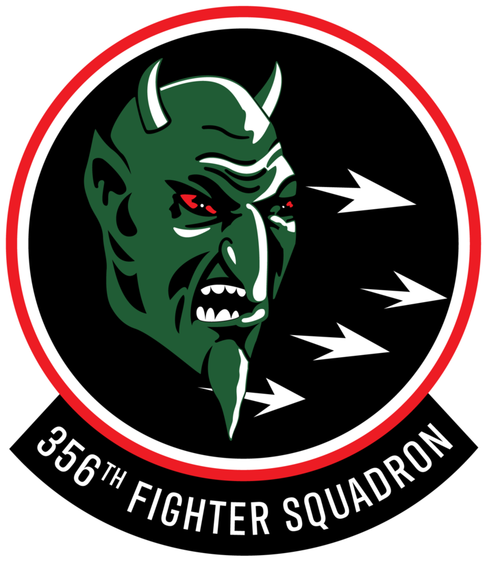 356th Fighter Squadron shield