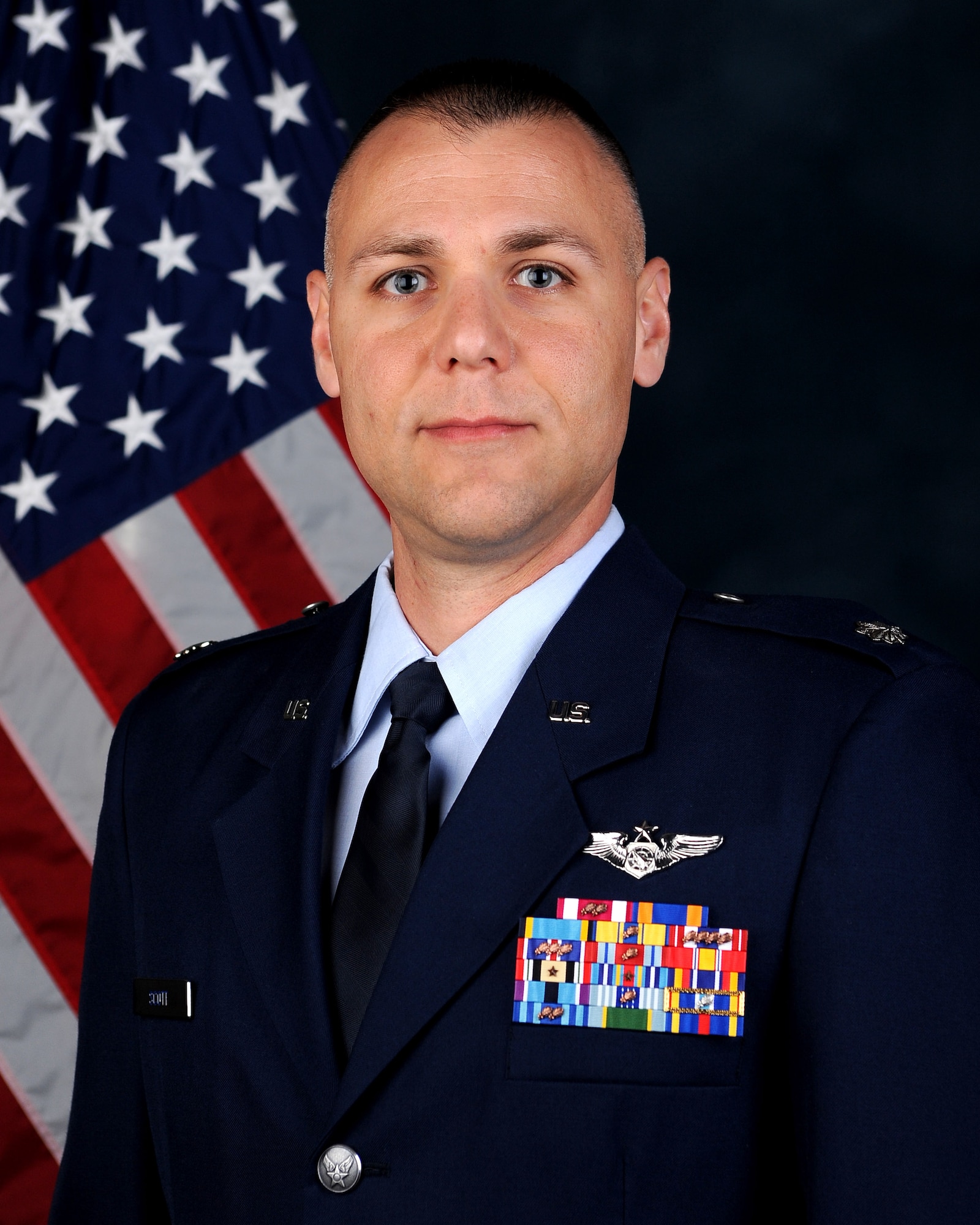 Official photo of Lieutenant Colonel Jesse Scott in service dress