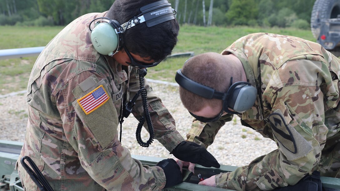 1st Cavalry Division RQ7B Shadow drone launch
