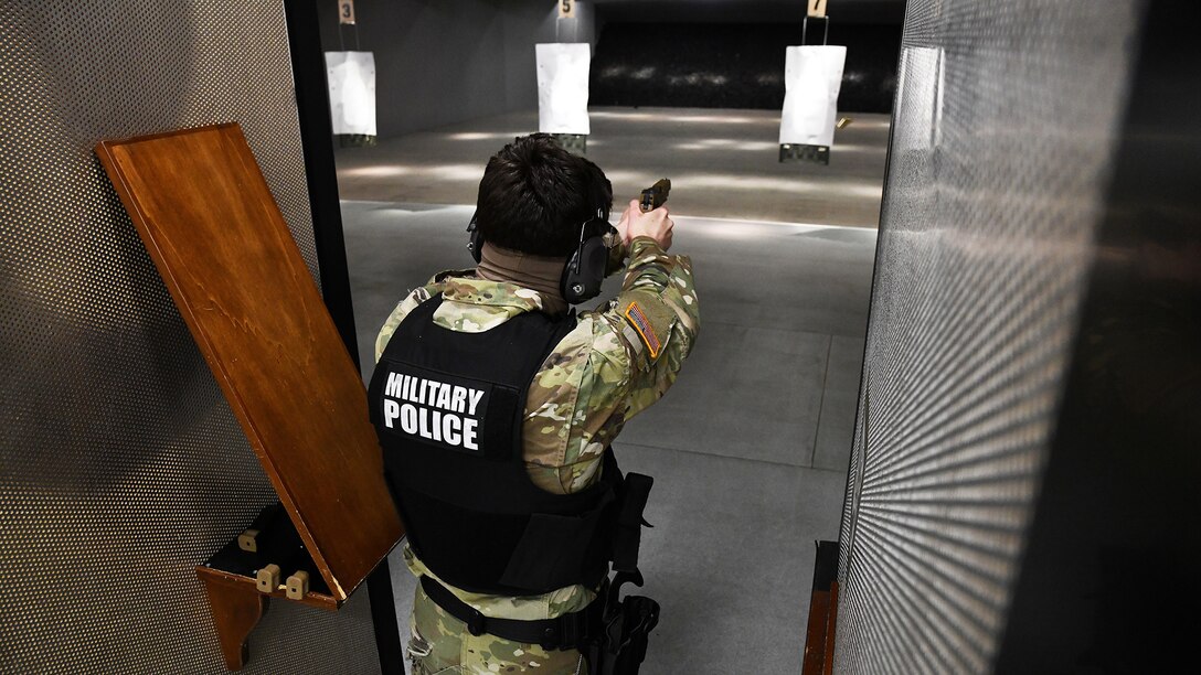 18th Military Police Detachment Marksmanship Training