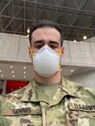 1Lt. James Ennis, resident of Salem, N.H. just completed a deployment to combat COVID-19 at Elmhurst Hospital-Queens, as part of an Urban Augmentation Medical Task Force with the US Army Reserve.