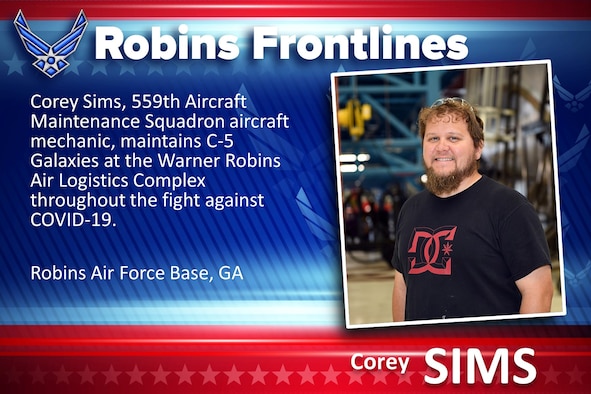 Robins Fronelines: Corey Sims