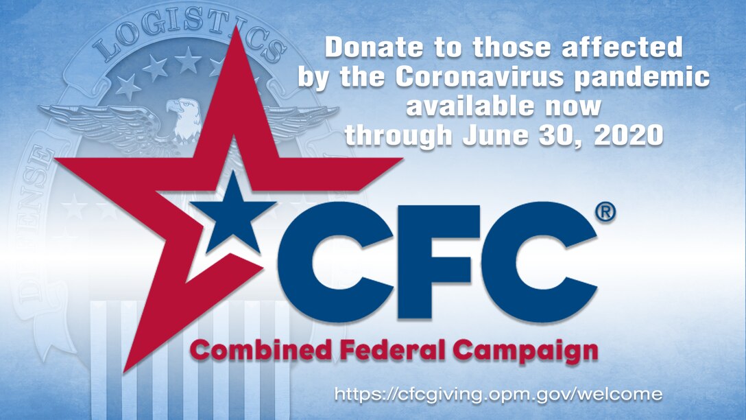 CFC logo with text: Donate to those affected by the Coronavirus pandemic available now through June 30, 2020