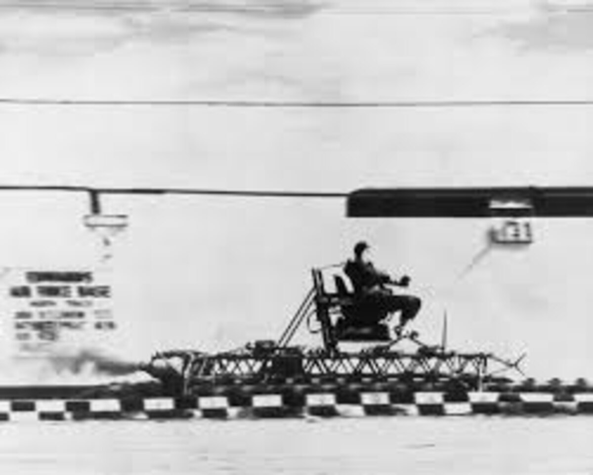 June 18, 1956: Rocket Sled World Record > Air Force Test Center > News