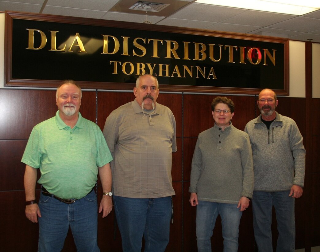 DLA Distribution Tobyhanna Pennsylvania Quality Assurance team awarded the Andrew L Leitzel team award