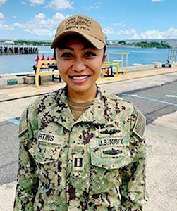 First Filipina Female Submarine Officer Earns Dolphins Aboard USS Ohio