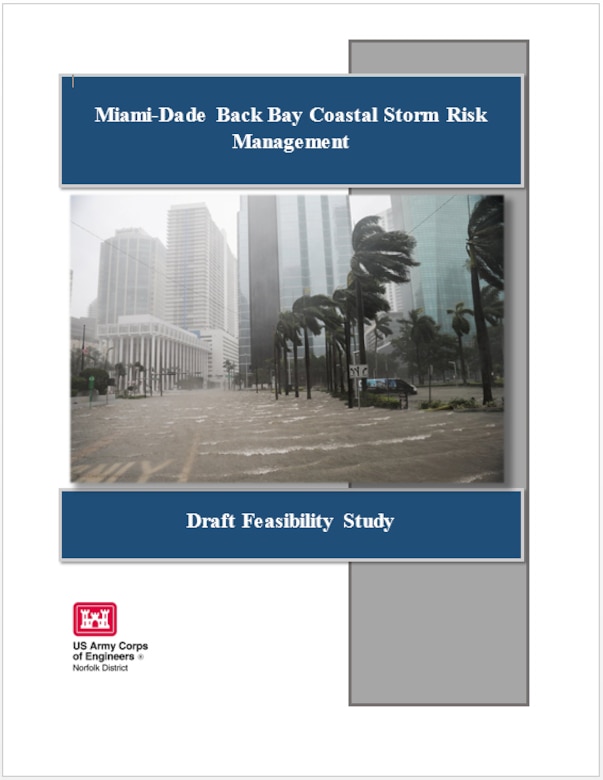 Cover of Miami-Dade Back Bay Coastal Storm Risk Management Draft Feasibility Study