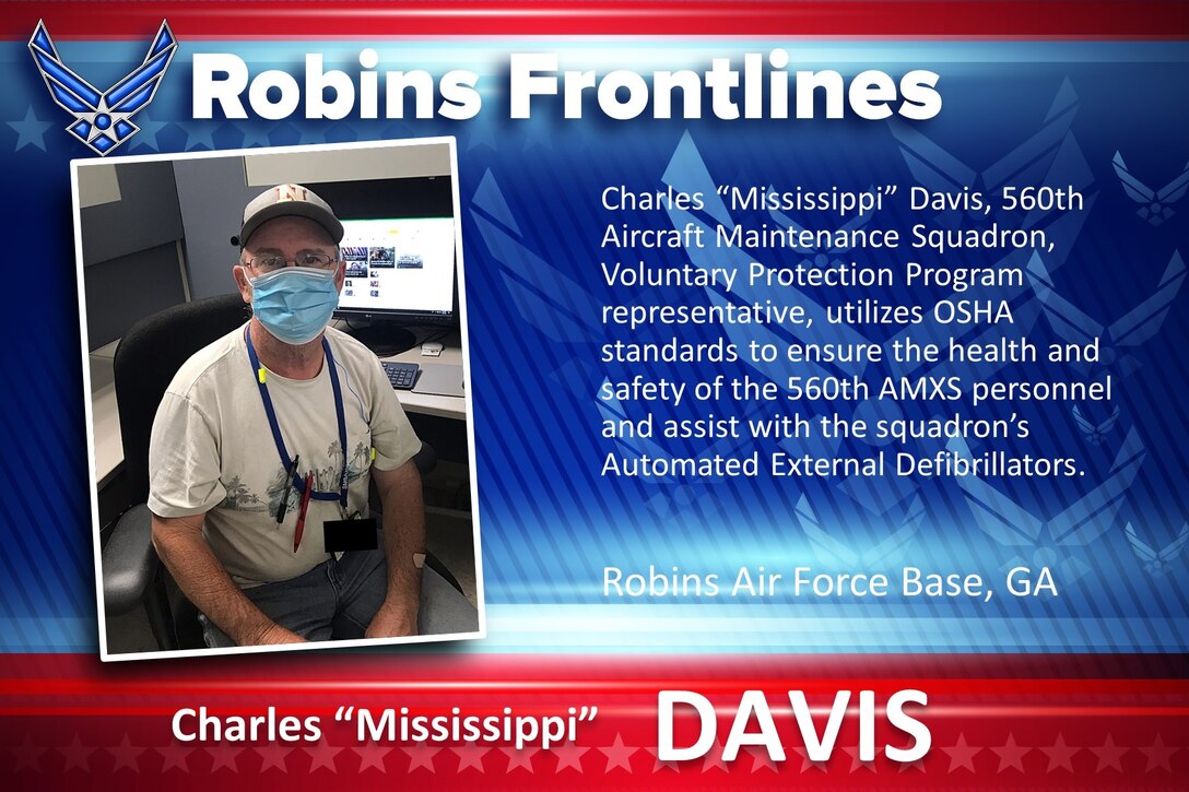 Robins Frontlines: Charles “Mississippi” Davis
