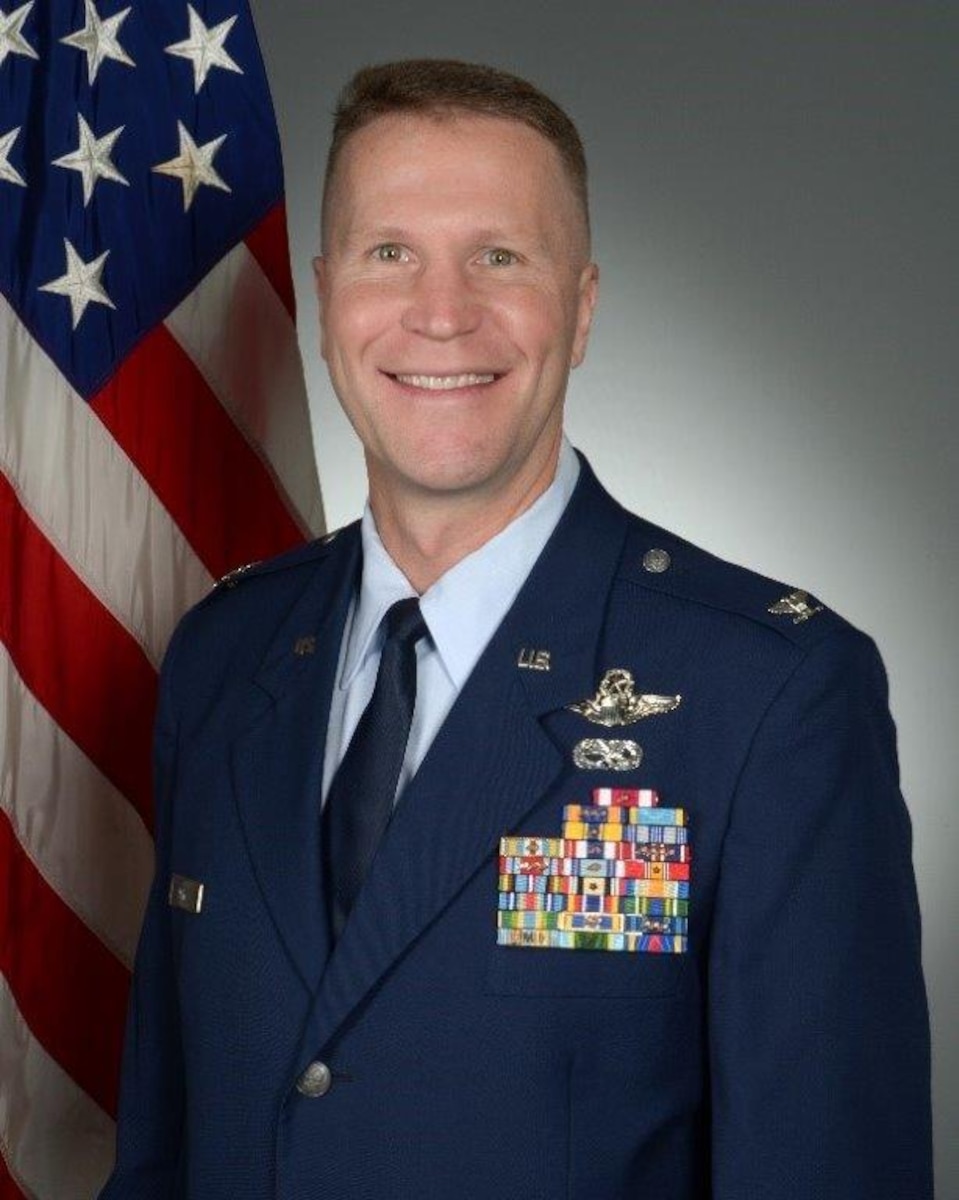Col. Matthew M. Fritz, Commander of the 419th Fighter Wing