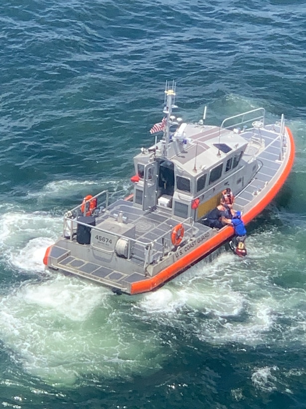 45-foot Response Boat-Medium boat crew from Station Grand Isle