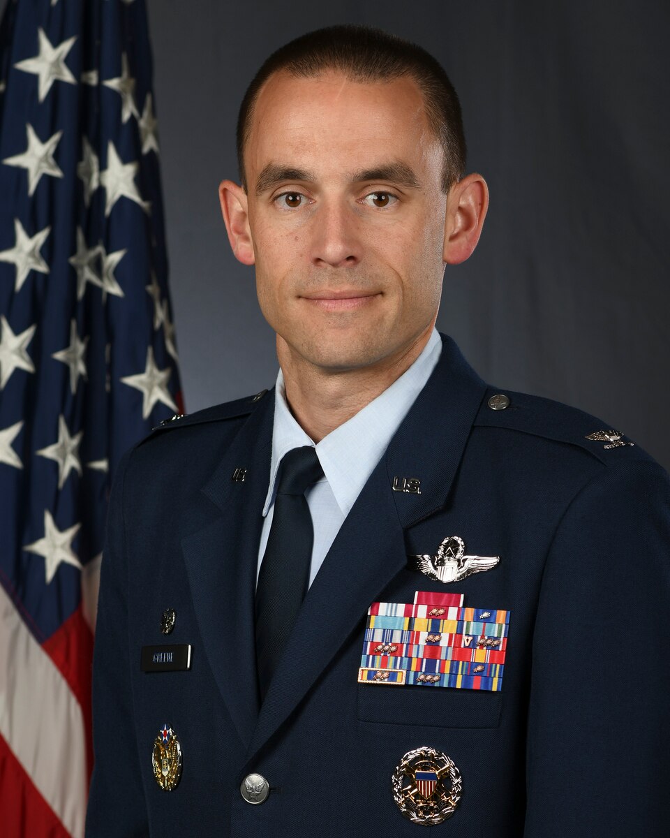 Colonel Marc Greene, Commander of the 628th Air Base Wing.