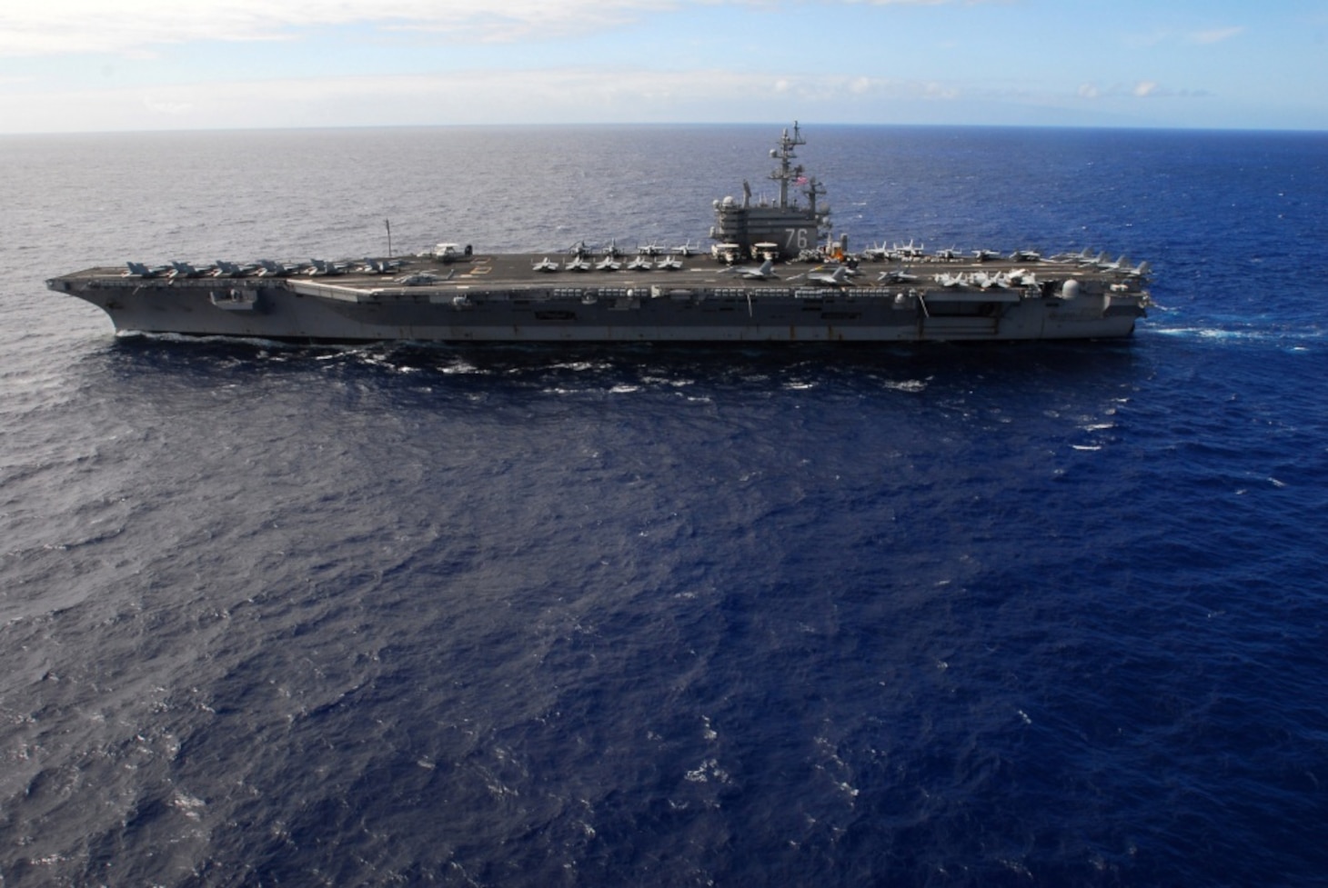 Official U.S. Navy photo of USS Ronald Reagan