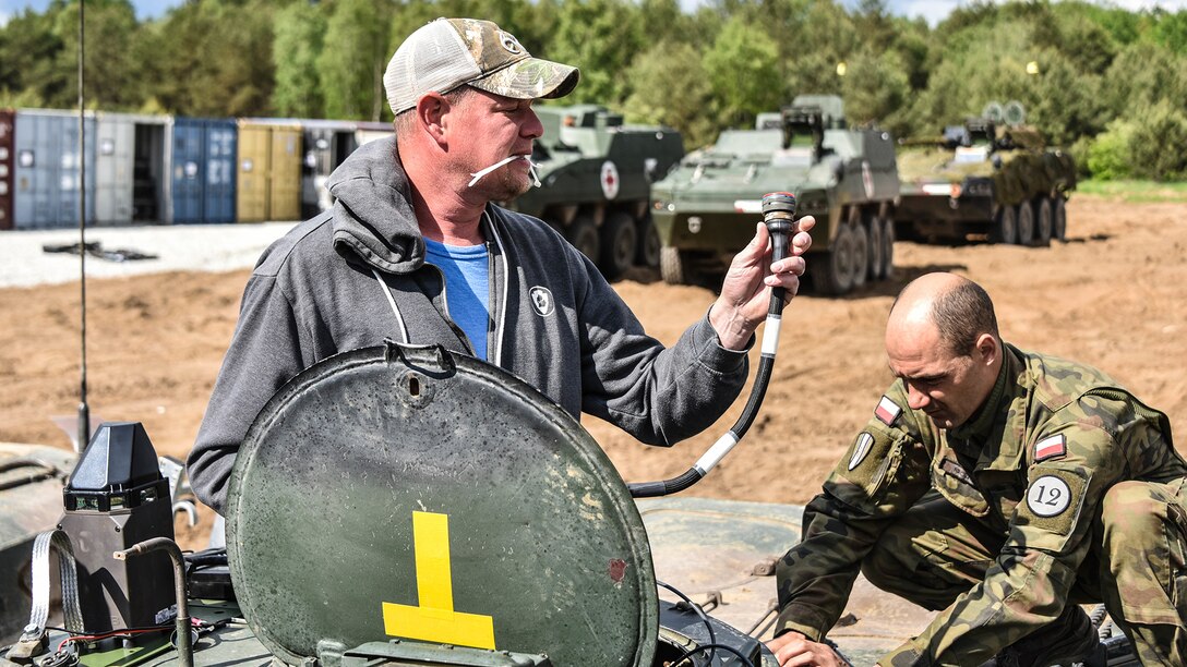 DEFENDER-Europe 20 Multiple Integrated Laser Engagement System issue and installation in Poland