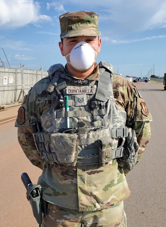 Tech. Sgt. Jerry Quintanilla with the 72nd Security Forces Squadron calls Houston, Texas, his hometown.