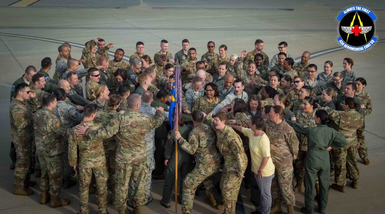 The final AE squadron departs Pope Army Airfield to transition to Travis Air Force Base. The move provides more training opportunities on the KC-10 Extender, C-5 Super Galaxy and C-17 Globemaster III based at Travis, as well as KC-135s based out of Fairchild.