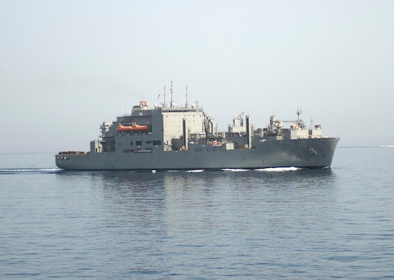 Dry Cargo/Ammunition Ship. Deliver supplies to customer ships at sea — ammunition, food, repair parts, stores and small quantities of fuel. Replace T-AE, T-AFS and T-AOE when operating with T-AO. Two dedicated ships provide ammunition, food, repair parts, stores and small quantities of fuel for the U.S. Marine Corps.