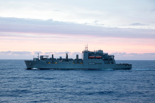 Dry Cargo/Ammunition Ship. Deliver supplies to customer ships at sea — ammunition, food, repair parts, stores and small quantities of fuel. Replace T-AE, T-AFS and T-AOE when operating with T-AO. Two dedicated ships provide ammunition, food, repair parts, stores and small quantities of fuel for the U.S. Marine Corps.