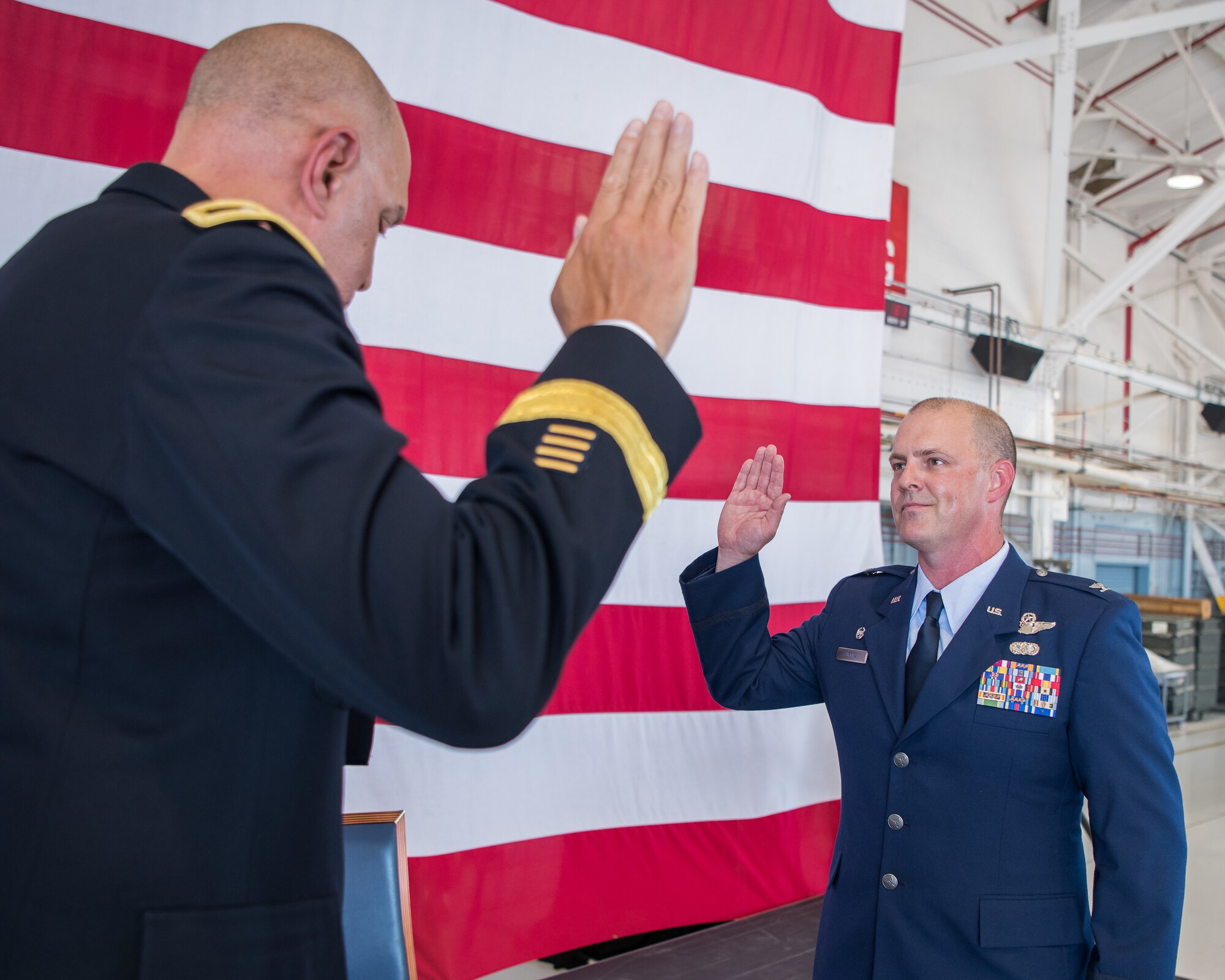 Col. Brad Ruttman promotion ceremony