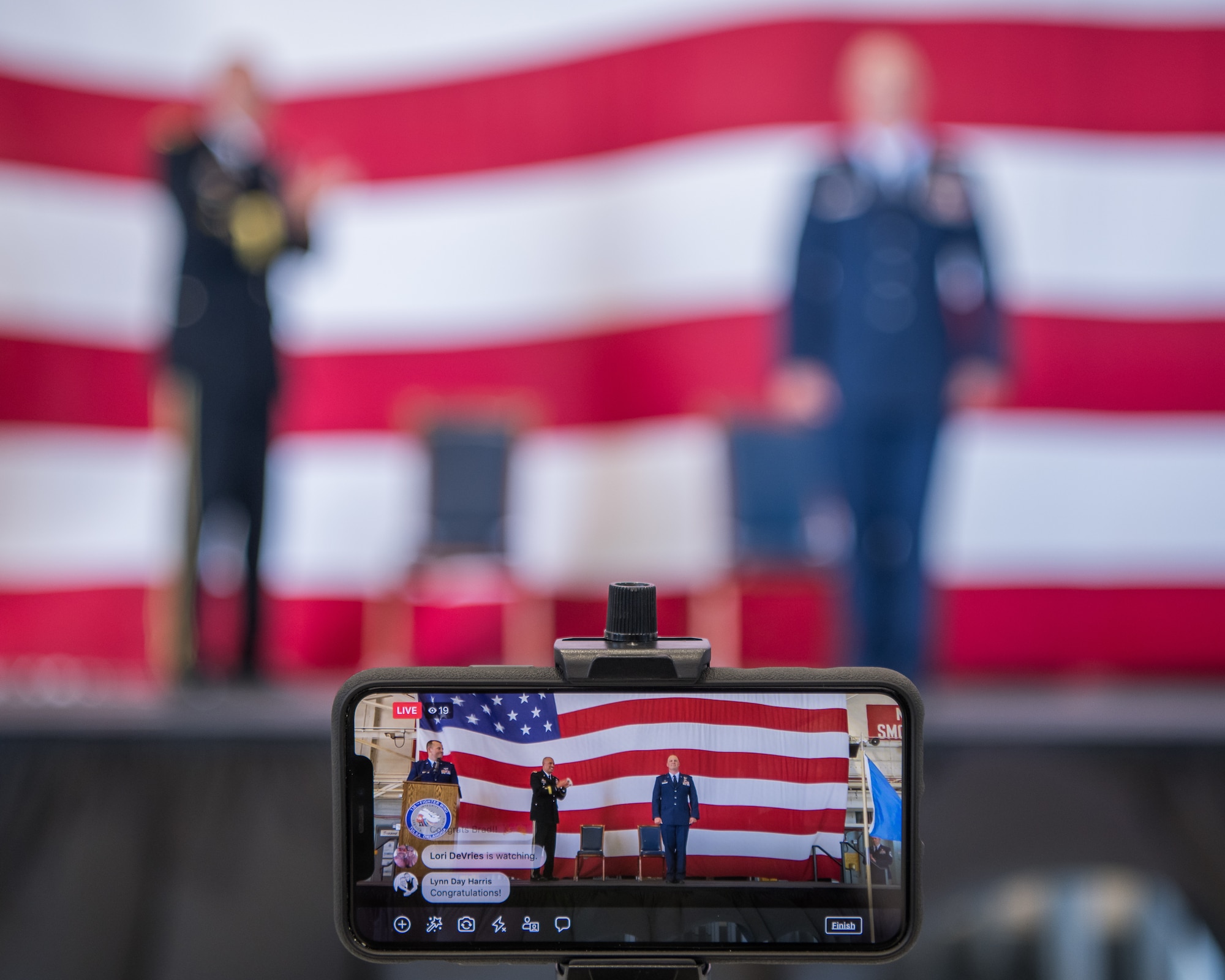 Col. Brad Ruttman promotion ceremony