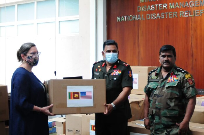 United States Donates Equipment for Sri Lanka’s Frontline Responders to COVID-19