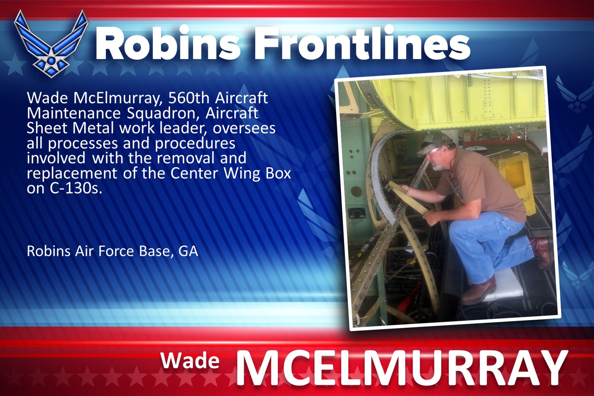 Robins Frontlines: Wade McElmurray