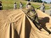 Air Force reservists in the 419th Force Support Squadron raced to set up a field kitchen during the Unit Training Assembly at Hill Air Force Base, Utah, June 7.