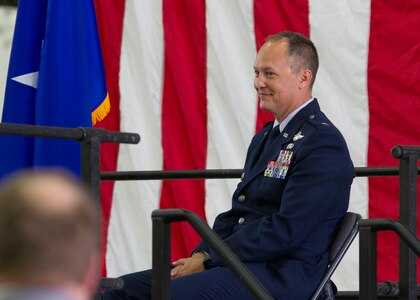 Col. Daniel Boyack, commander Utah Air National Guard, promotes to the rank of Brigadier General