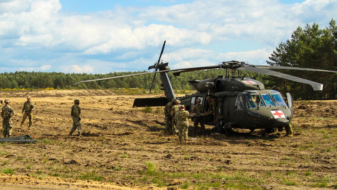 DEFENDER-Europe 20: 3rd Infantry Division medical evacuation flight training in Poland