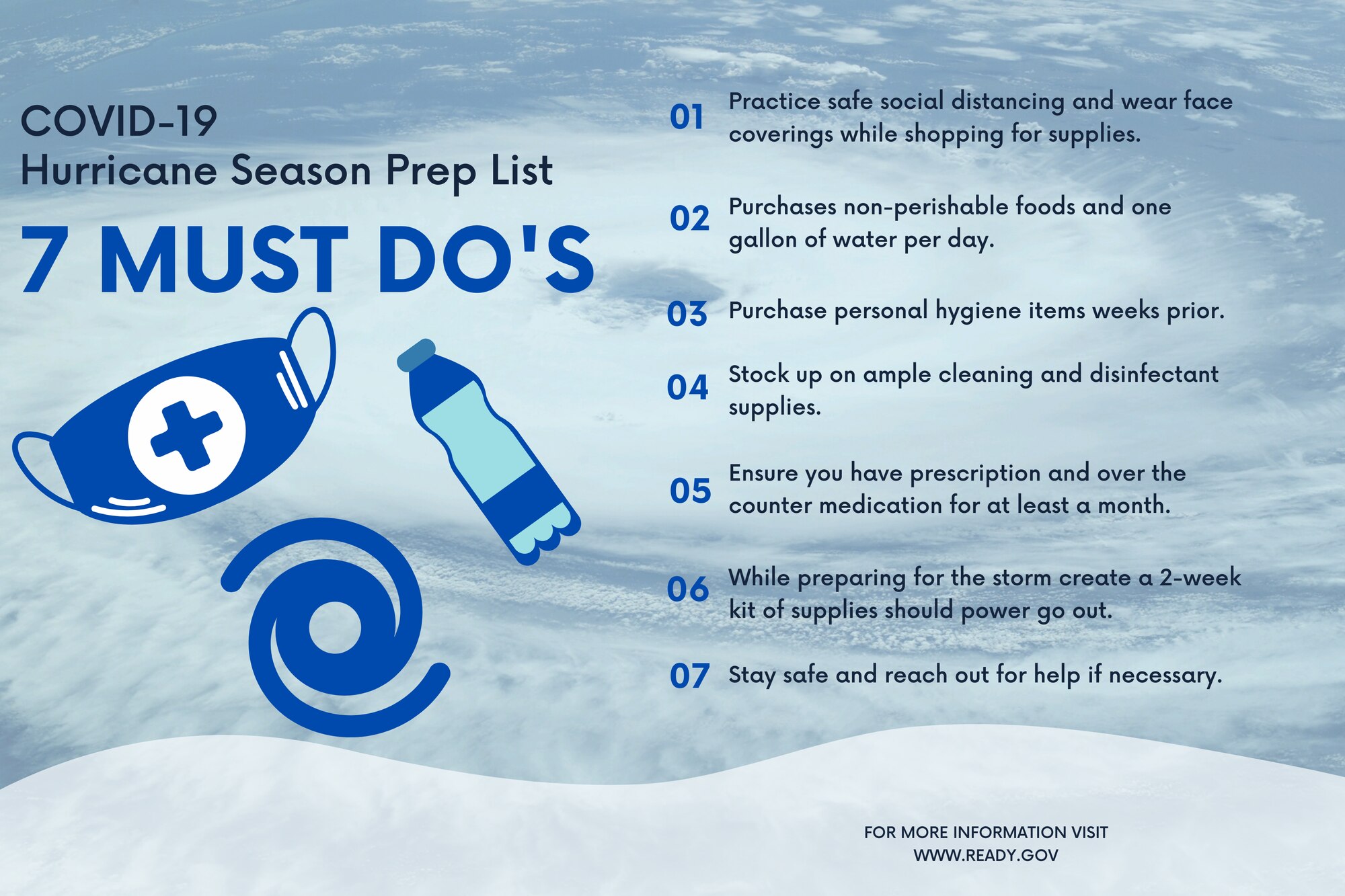 Hurricane safety 7 must do's