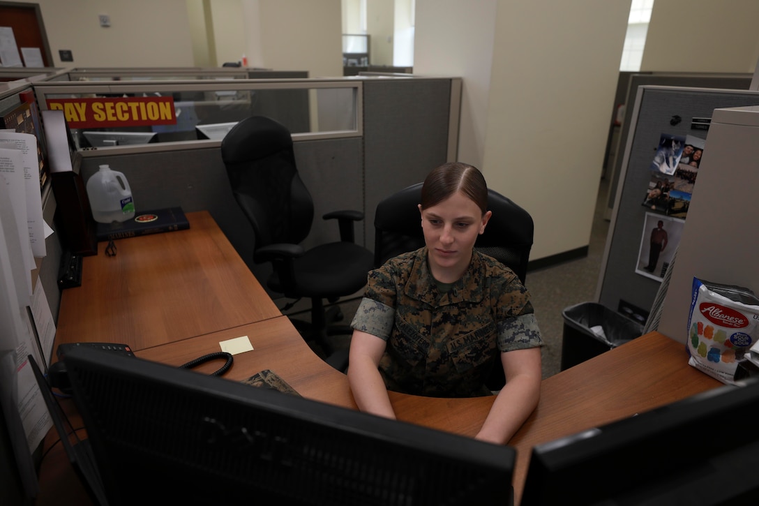 The Marine Corps Recruit Depot Parris Island Finance Office reviews payments processing of master pay accounts, and the fiscal accounting supporting the transactions. Finance technicians also adjudicate, review, and oversee payment of vouchers of reimbursement for official travel.