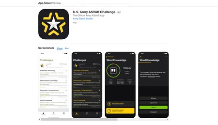 The U.S. Army ASVAB Challenge app completed its initial rollouts and is now available to download on the Apple Store and Google Play. This soft launch will allow Army Gaming Studio to work out any bugs prior to the official release later this month.