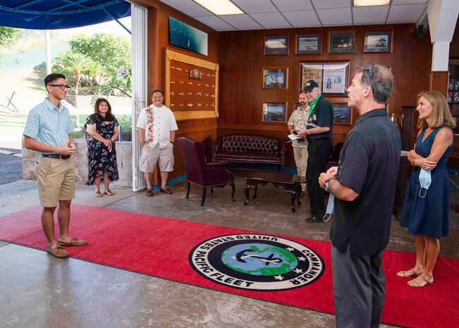 PACFLT Hosts U.S. Naval Academy plebes, Naval Academy Preparatory School Candidate