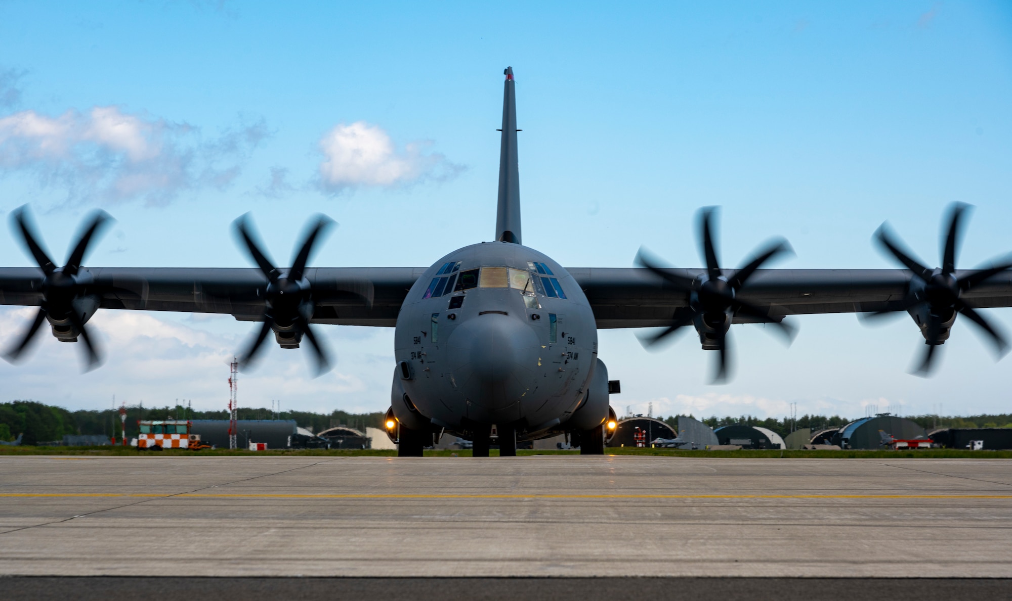 The 35th Logistics Readiness Squadron coordinated with the 36th Airlift Squadron from Yokota Air Base, Japan to conduct airland cargo training at Misawa AB, Japan, May 28.