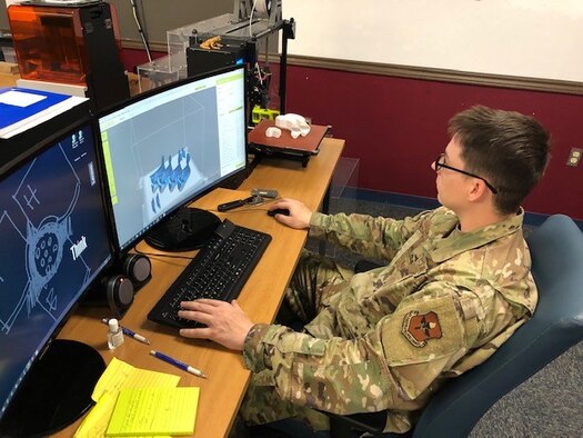 Hands-free door handle.