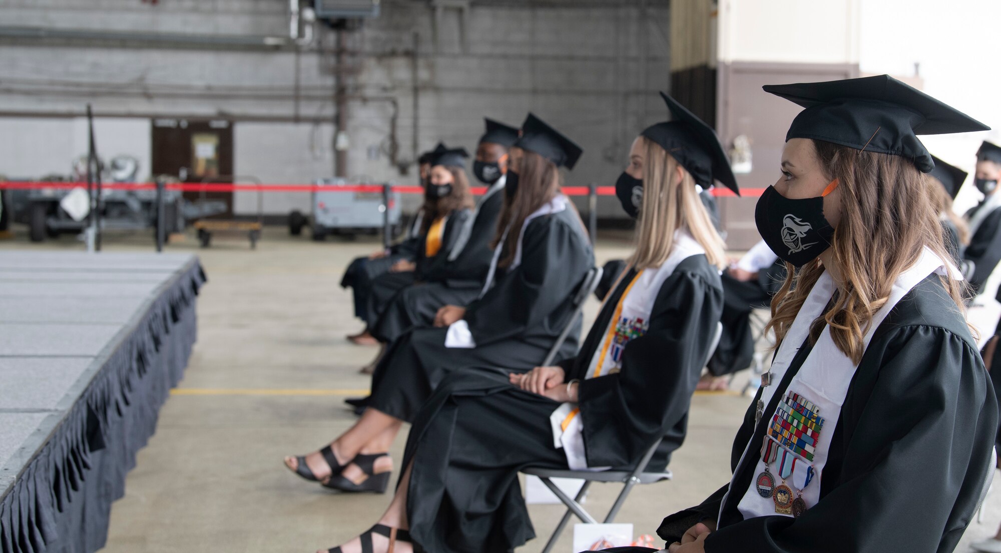 The ceremony consisted of speeches from the school principal, class president, salutatorian, and valedictorian.