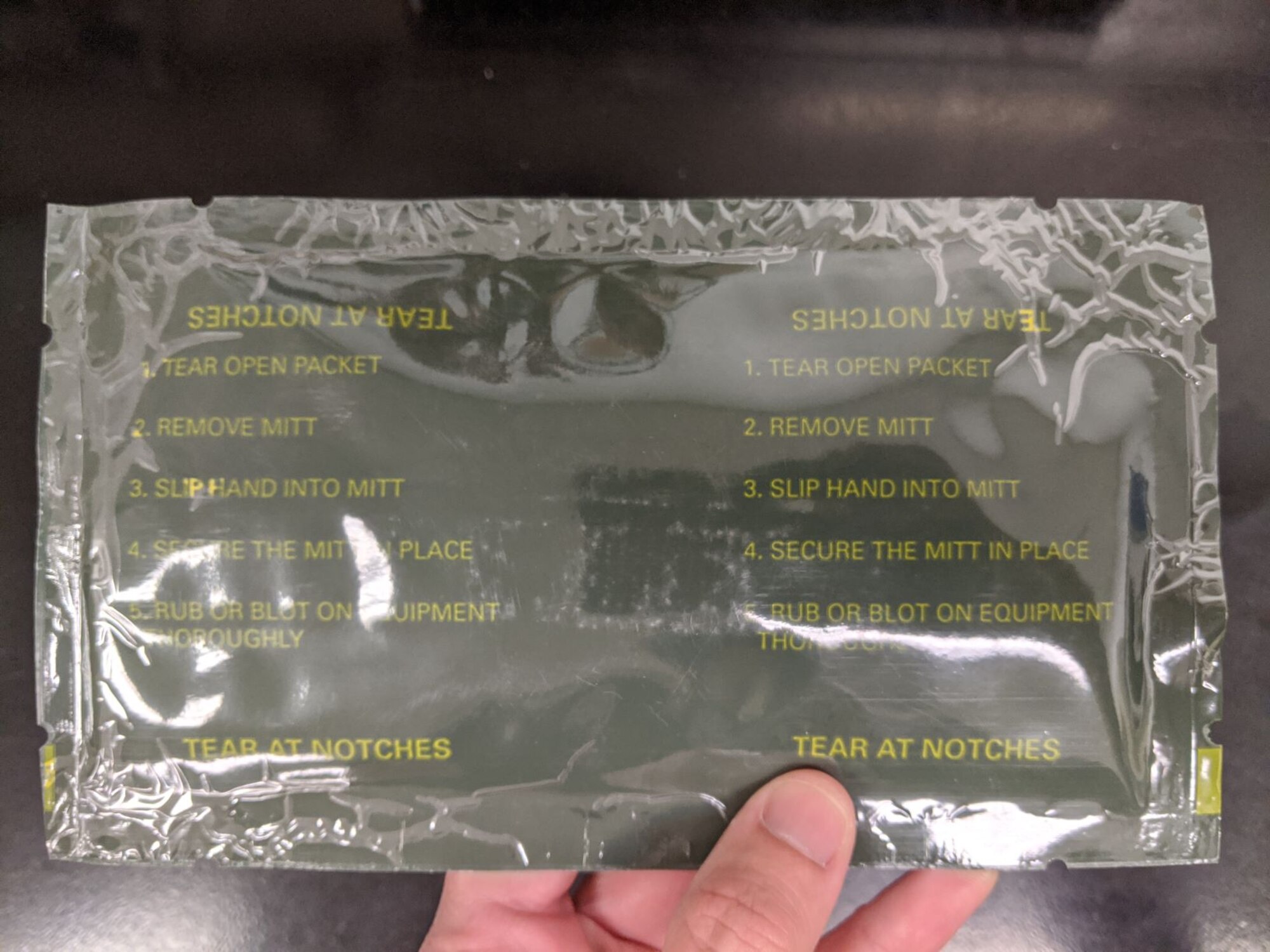 Approximately 76,875 kits have been removed from their factory cardboard boxes and are now eligible for use resulting in a cost avoidance of $2.3 million over the next four years.
