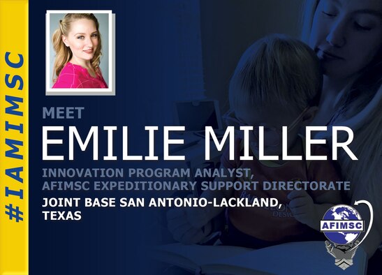 #IAMIMSC graphic spotlighting Emilie Miller