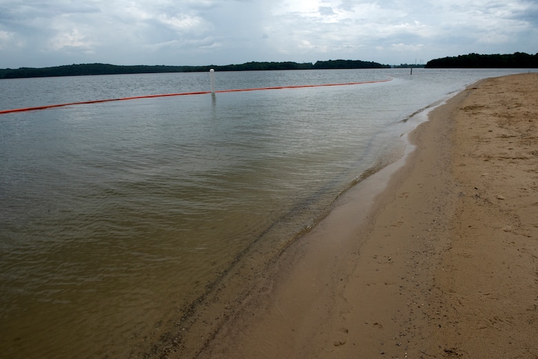As part of a phased approach for reopening facilities as part of its COVID-19 reopening plan, the U.S. Army Corps of Engineers Nashville District is opening its Corps-managed day use recreation areas within the Cumberland River Basin in Tennessee June 12, 2020.  This is the swim beach at Anderson Road Recreation Areas at J. Percy Priest Lake in Nashville, Tennessee, June 9, 2020. (USACE photo by Lee Roberts)