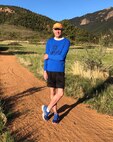 Kenneth Wright, 4th Space Operations Squadron ground engineer, poses for a photo before heading out for a run at Bear Creek Regional Park, Colorado, May 21, 2020. After COVID-19 closed Schriever’s fitness center from March 16-May 4, Wright decided to set a goal to run 200 miles in April. (Courtesy photo)