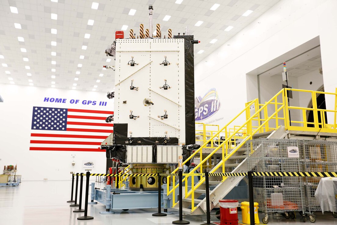 GPS III SV-08 Core Mate Complete, Space Vehicle Named for NASA Trailblazer