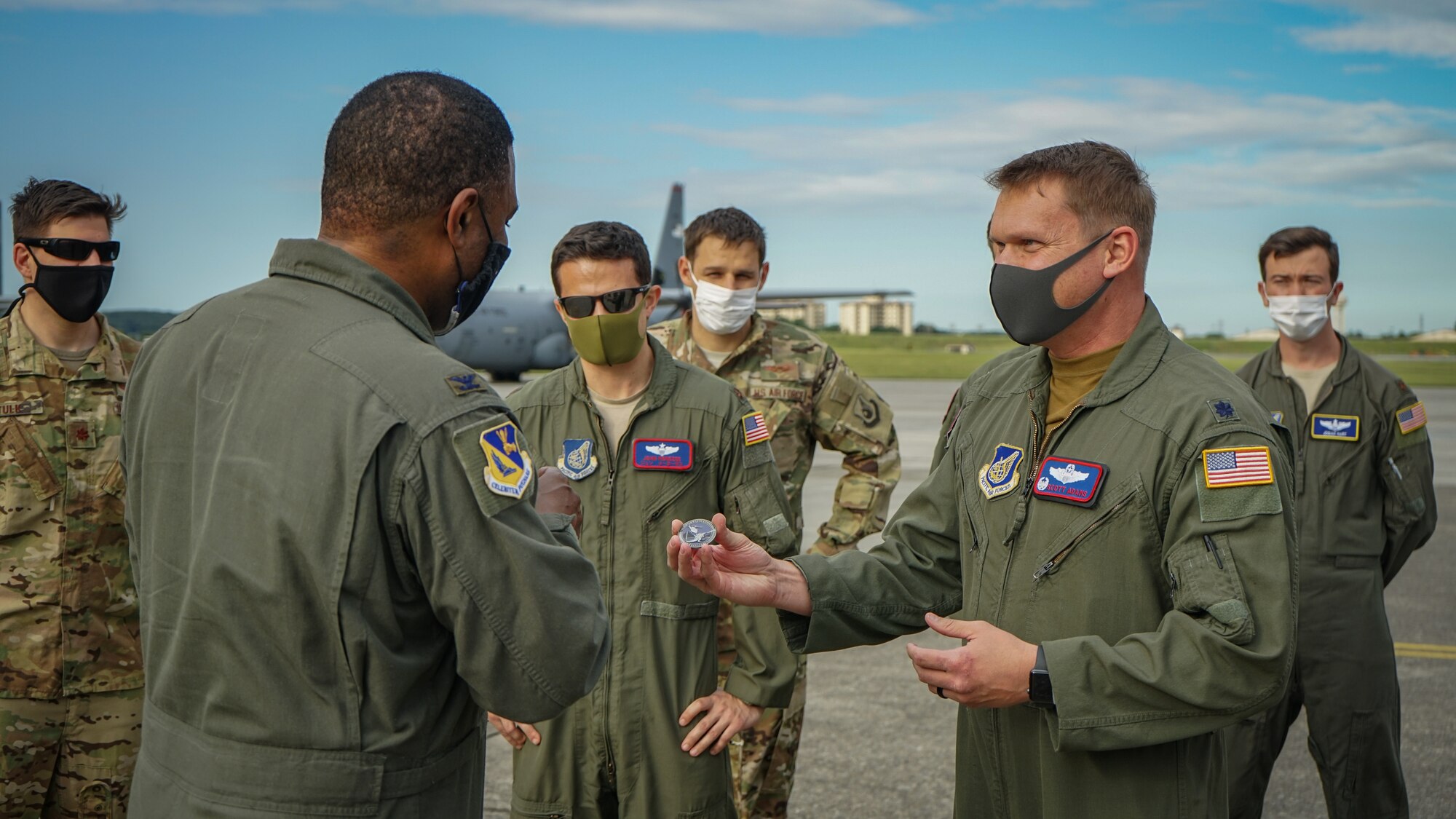 Col. Jones completes final flight at Yokota