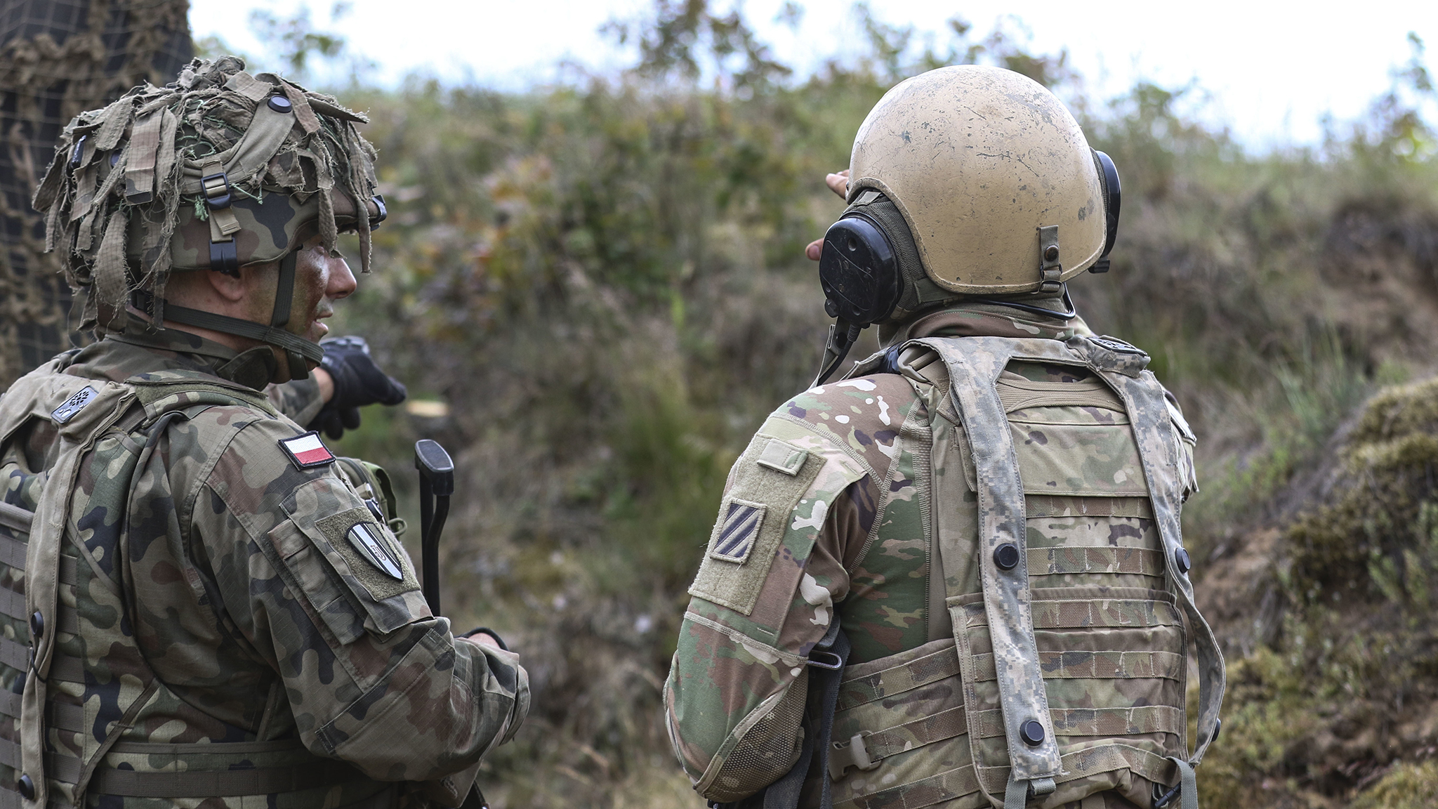 3rd Infantry Division and Polish Allies particpate in Allied Spirit