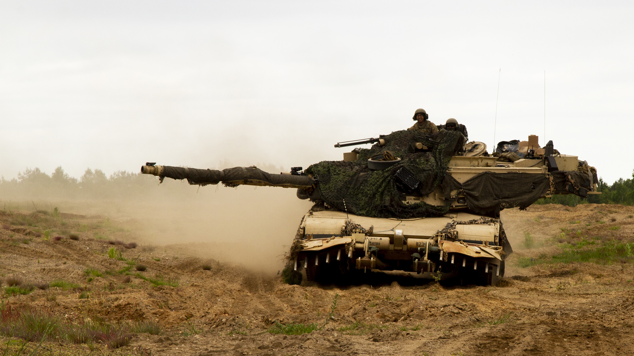 3rd Infantry Division practices Tank breaching for Allied Spirit