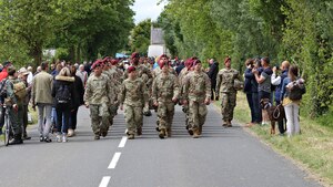 Iron Mike Ceremony: La Fiere Bridge, France, 9 June, 2019