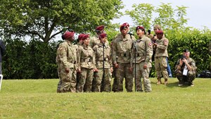 Iron Mike Ceremony: La Fiere Bridge, France, 9 June, 2019