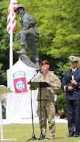 Iron Mike Ceremony: La Fiere Bridge, France, 9 June, 2019